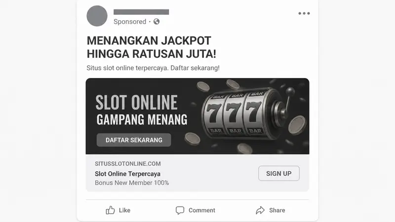 Jutaan Warga Belanda Terbuka pada Iklan Judi Ilegal di Meta