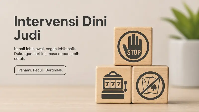 Studi: Intervensi Awal Tekan Kerugian Judi dengan Efektif